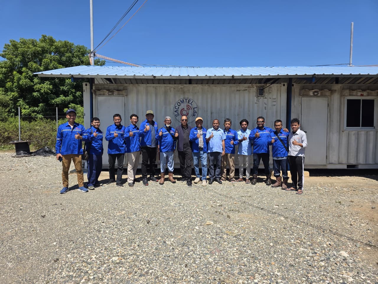 FIBER OPTIC TRAINING, PULLING & INSTALLATION TIMOR LESTE PROJECTS