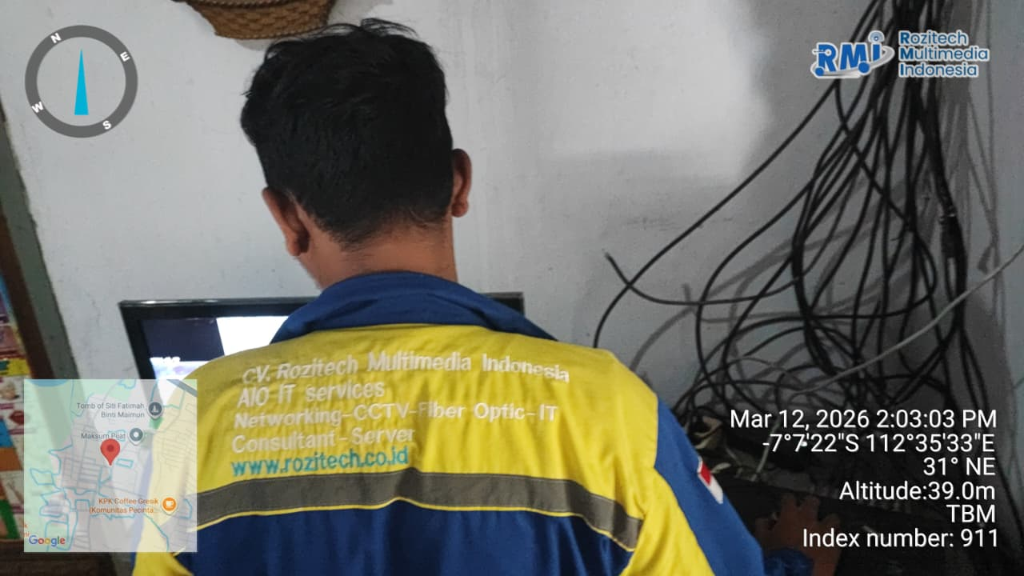 HEBANG GRESIK PROJECT — INSTALASI INFRASTRUKTUR JARINGAN FIBER OPTIC, TIANG OUTDOOR, SERVER & CCTV - Slide 9