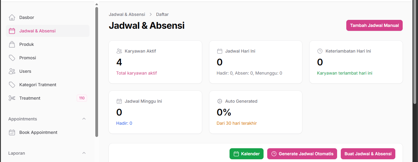 Salon & Employee Management System - Beauty - 2