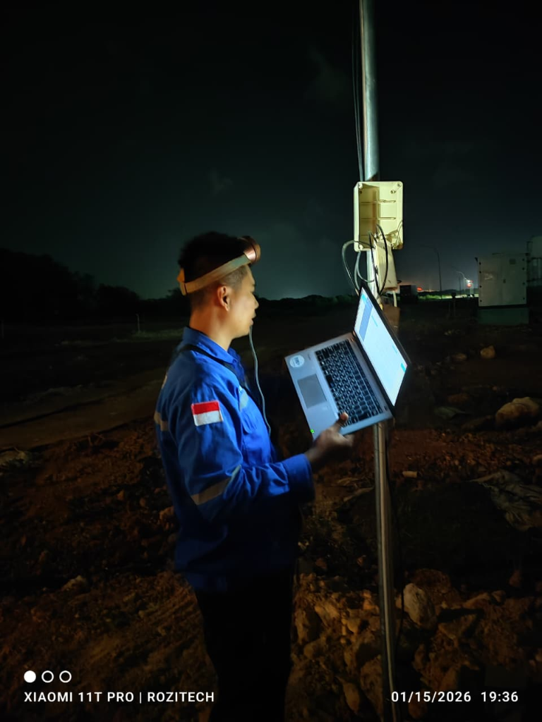 HEBANG GRESIK PROJECT — INSTALASI INFRASTRUKTUR JARINGAN FIBER OPTIC, TIANG OUTDOOR, SERVER & CCTV - Slide 4