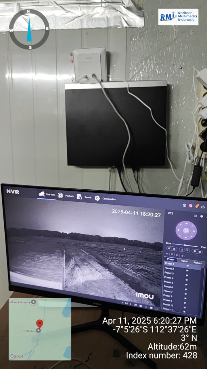 CCTV Installation PT. Hebang Projects