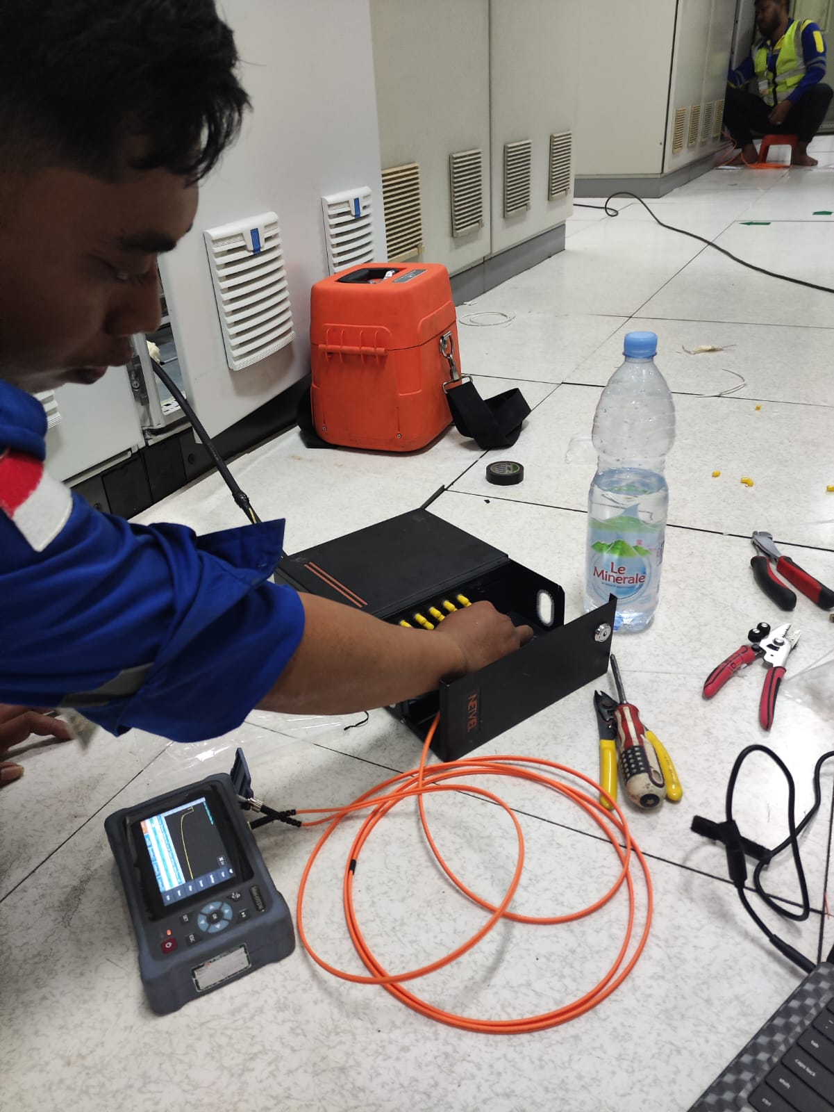 JOINTING & PULLING FIBER OPTIC