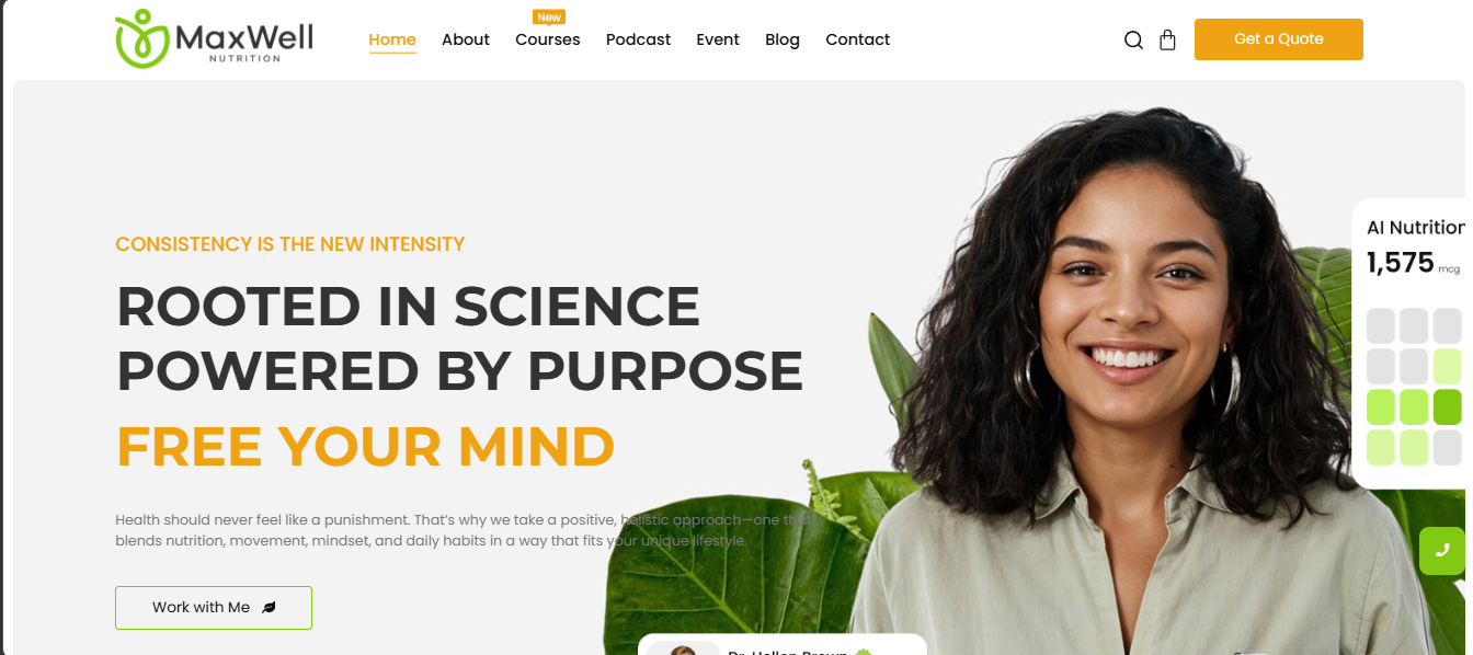 Website Healthy Coaching V1