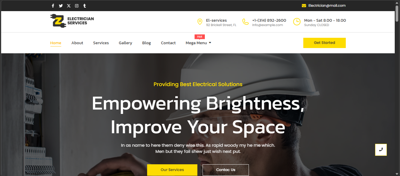 Website Electrician V2