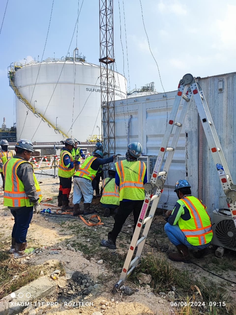 SMELTING PROJECT - TERMINASI FIBER OPTIC PLC, CCTV, INTERNET & TELP - Slide 3